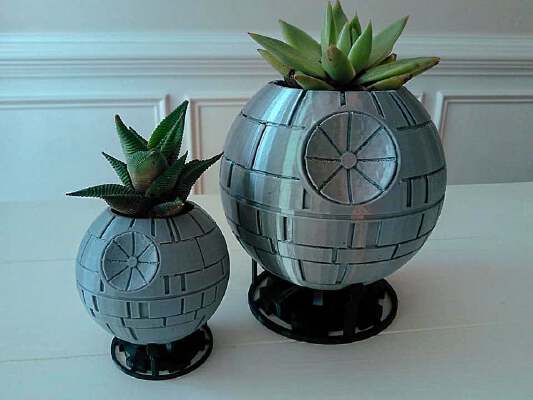 Death Star Planter | 3d print model