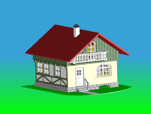 Kleines Bahnwärterhaus N-Scale 1:160 | 3d print model