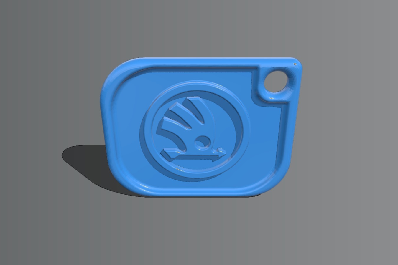 Skoda keychain