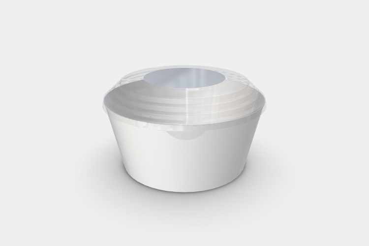 Disposable Bowl with Lid