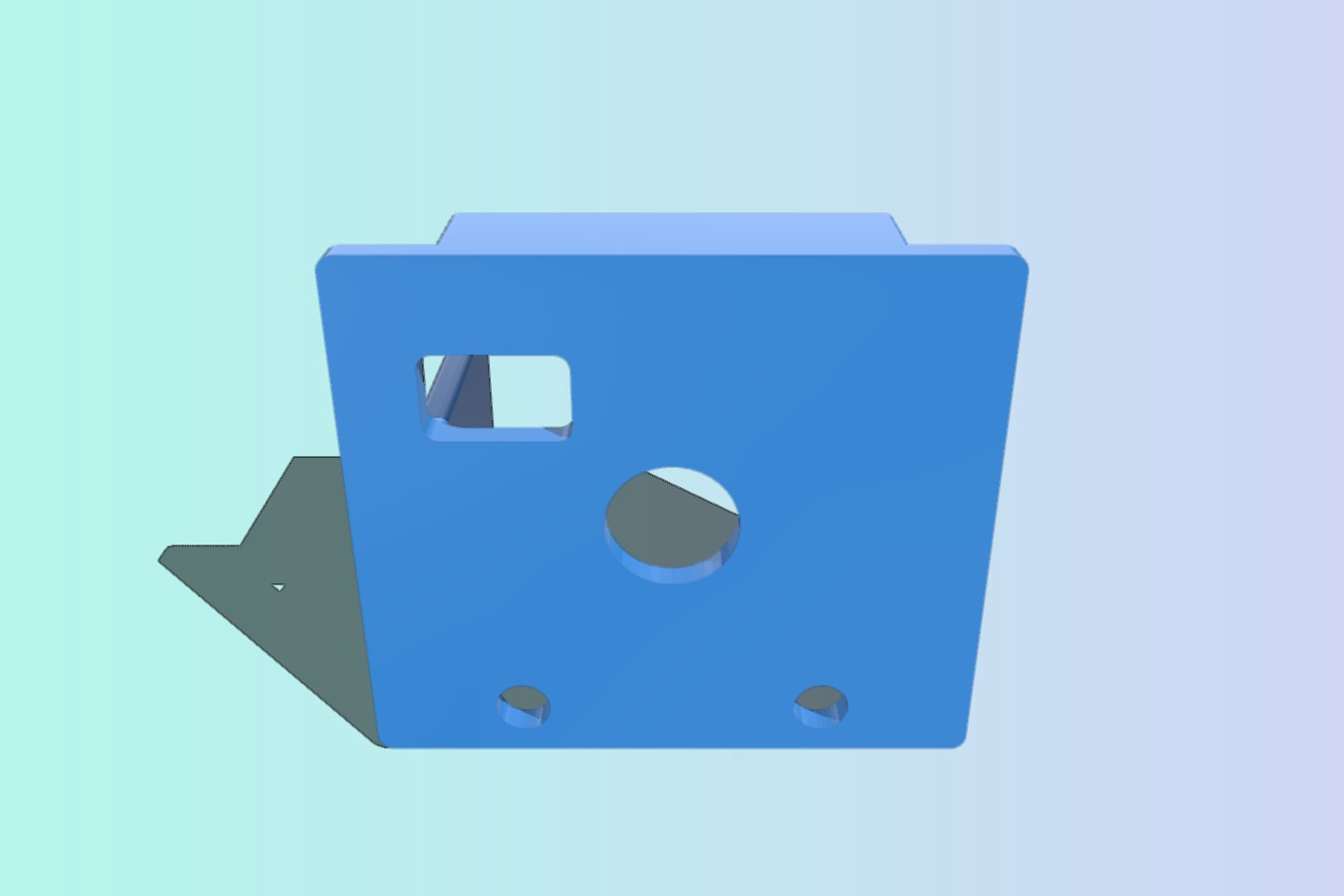 FT Flite Test Swappable Power pod Firewall With Structural support