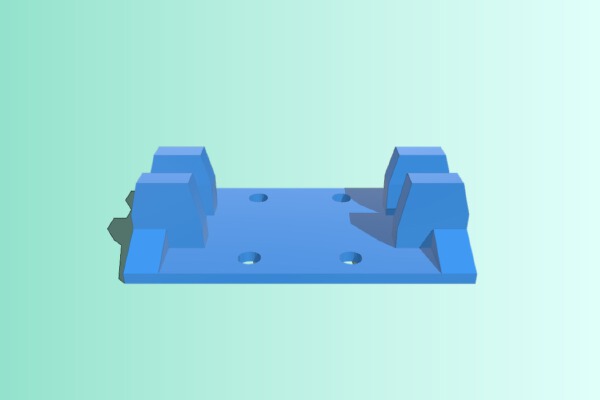 SC8UU linear bearing stabilizer | 3d print model