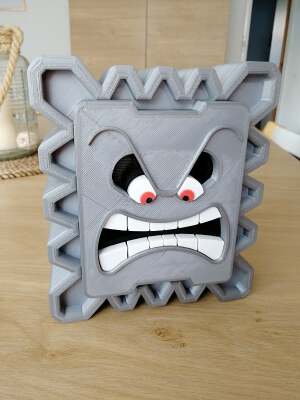 Remix Thwomp multi-parts | 3d print model