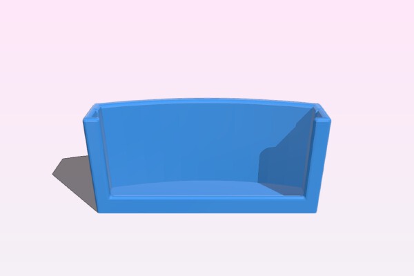 Sony Xperia S phone holder with clamp | 3d print model