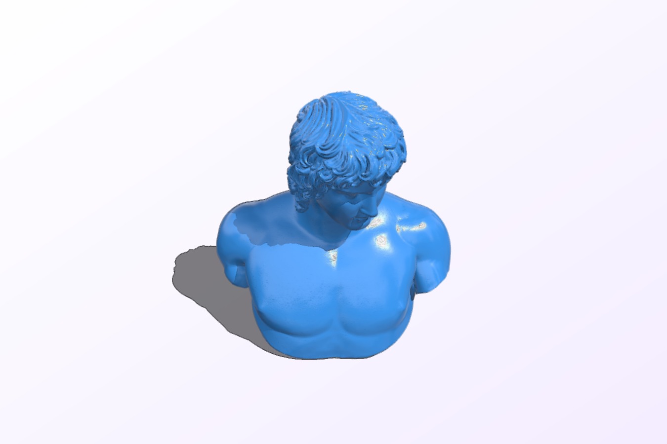 Portrait of Antinous – Famous statue