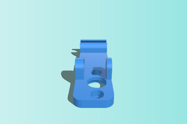 soft Bowden Filament Guide with fitting | 3d print model