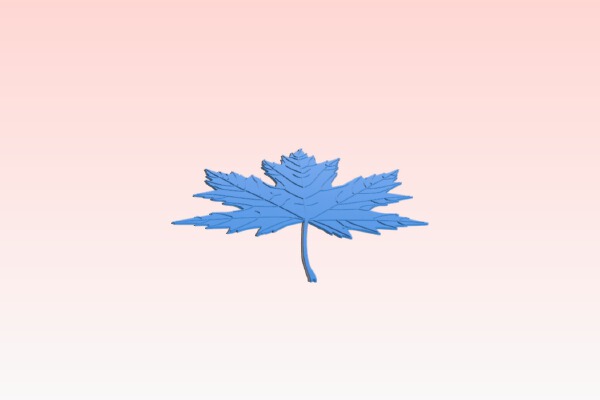 Maple tree leaf | 3d print model