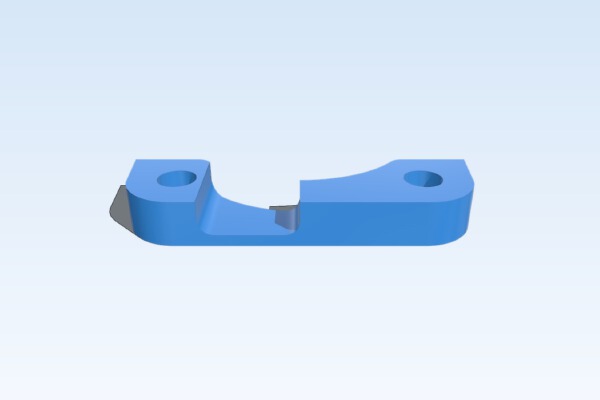 Extruder Cable Strain Relief (RigidBot) | 3d print model