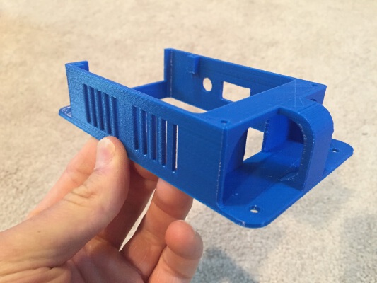 Improved Raspberry Pi 7in Touchscreen Case | 3d print model
