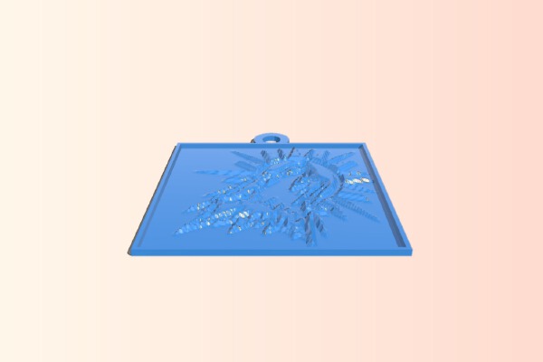 Sun Husky Lithopane | 3d print model