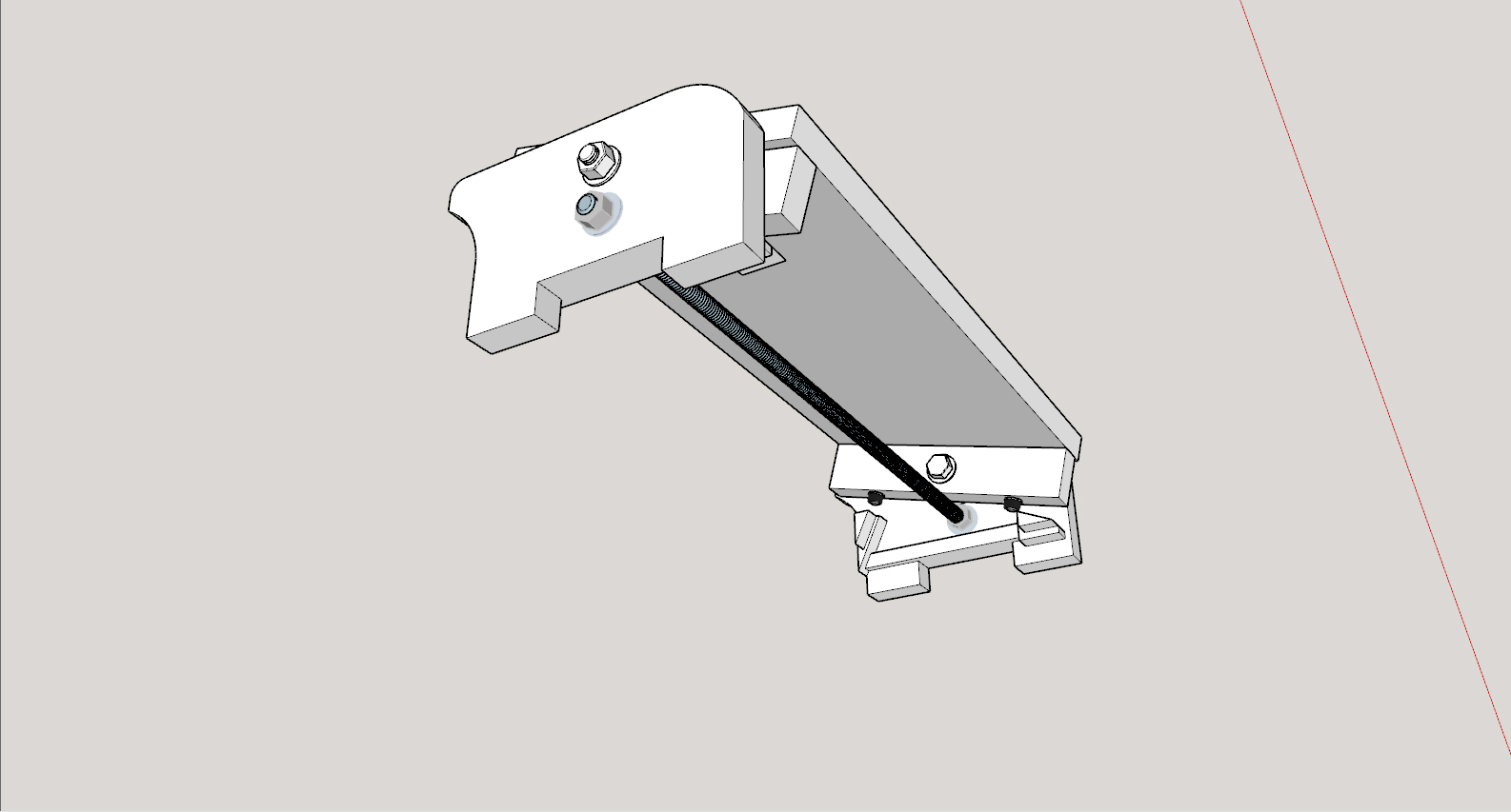 3D Printed Foot Rest - Descanso para Pé