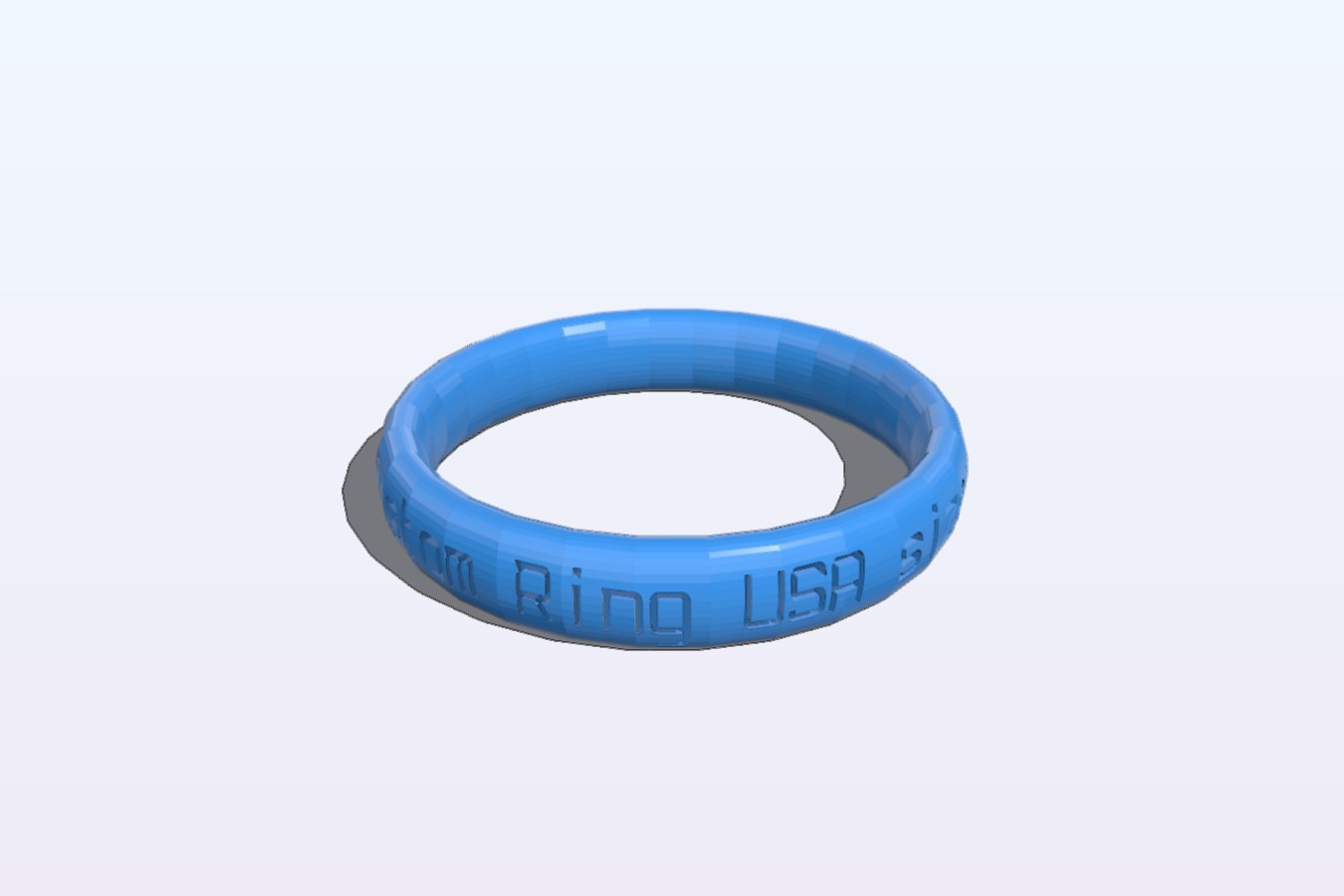 My Customized Ring Band Creation Script - USA sizes Customizer