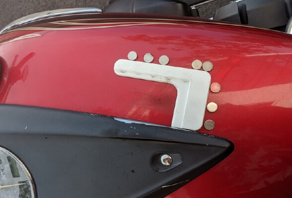 Geek Vape case with magnets for motorcycles | 3d print model