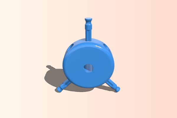 Tinkertoy to K'Nex (uck-07f03m) | 3d print model