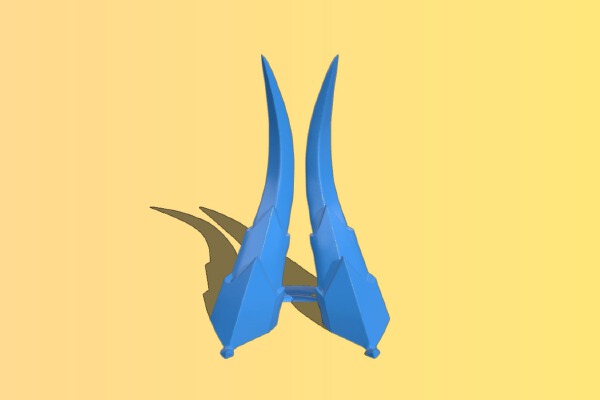 Devil Mercy Horns | 3d print model