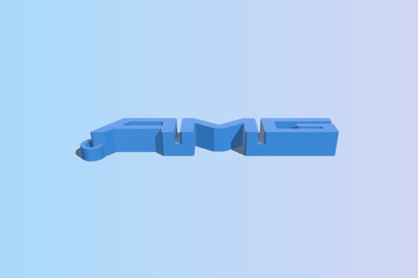 Mercedess - AMG - keychain | 3d print model