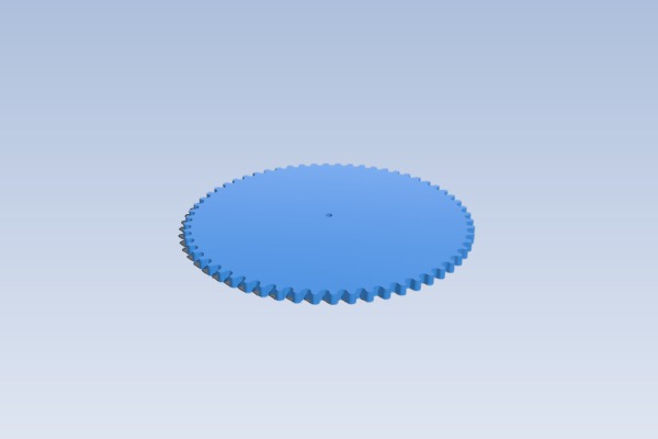 Cogwheel, FreeCAD, parametric | 3d print model