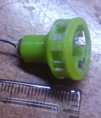 Small mechanical siren for nano drone motor | 3d print model