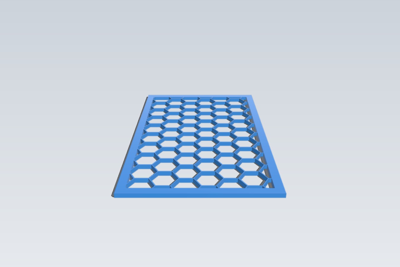 Parametric hexagonal grid generator