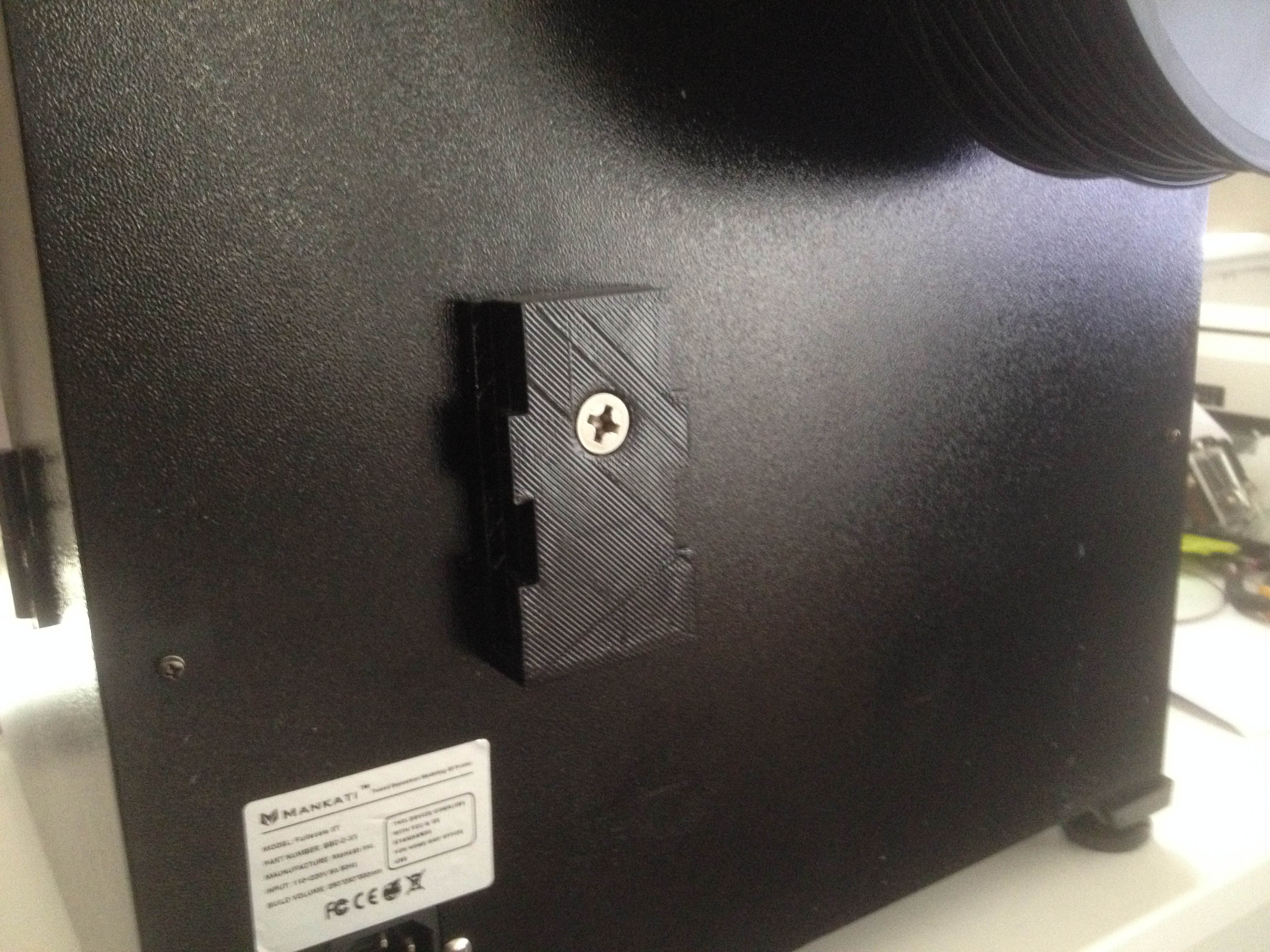 Mankati filament container holder