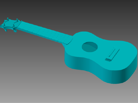 Ukulele | 3d print model