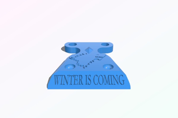 Stark Ice Scrapper | 3d print model
