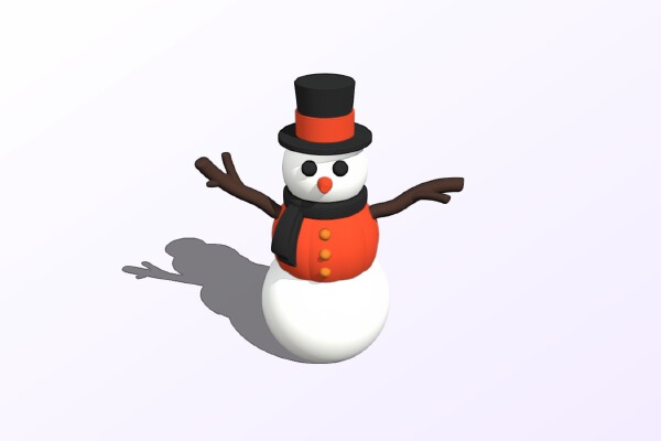 Giant Snowman - Pumpkin Vest | 3d print model