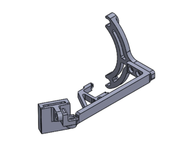 Ender 3 Pi Case with Pi Cam Mount and Cable Chain - Z Axis Clip On | 3d print model