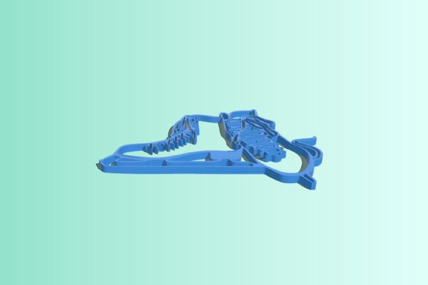 Skates logo | 3d print model