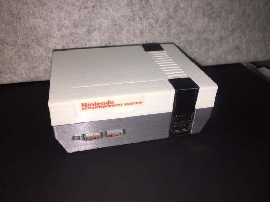 Remixed Raspberry Pi NES Case | 3d print model