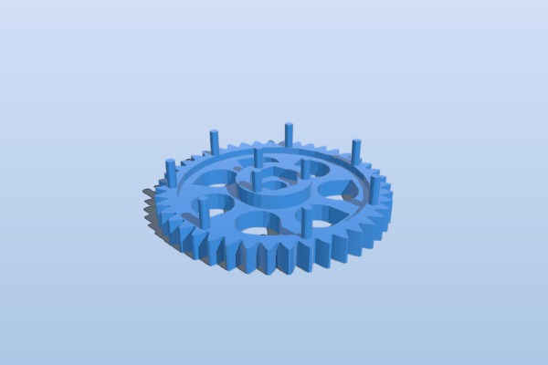Wades Gear preSprued | 3d print model