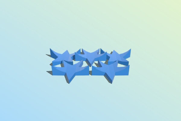 Star Headbadge for steel headtube | 3d print model