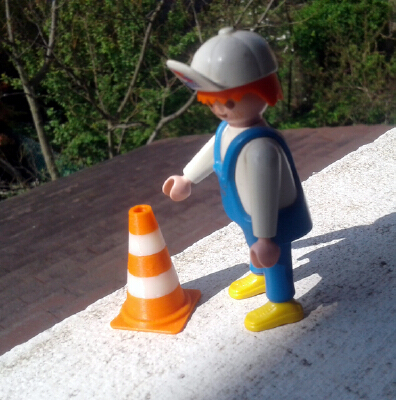 Traffic cone Playmobil Scalextric | 3d print model