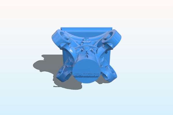 Top of the column | 3d print model