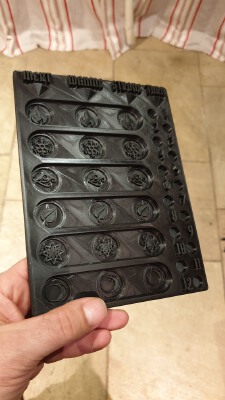 Gloomhaven Element Infusion and Turn Tracker | 3d print model
