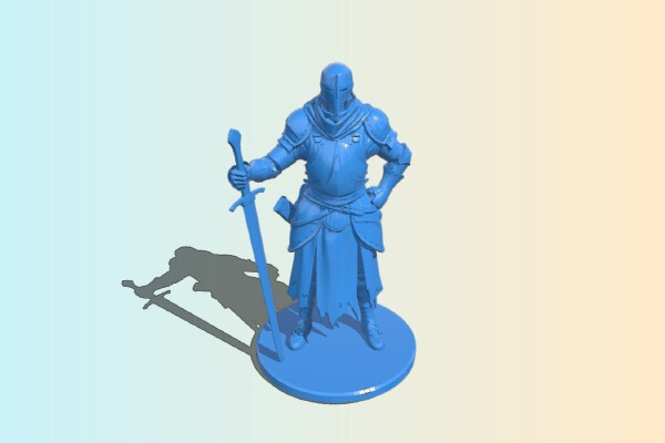 Medival Knight | 3d print model