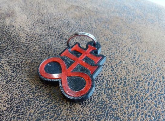 Brimstone Keychain | 3d print model