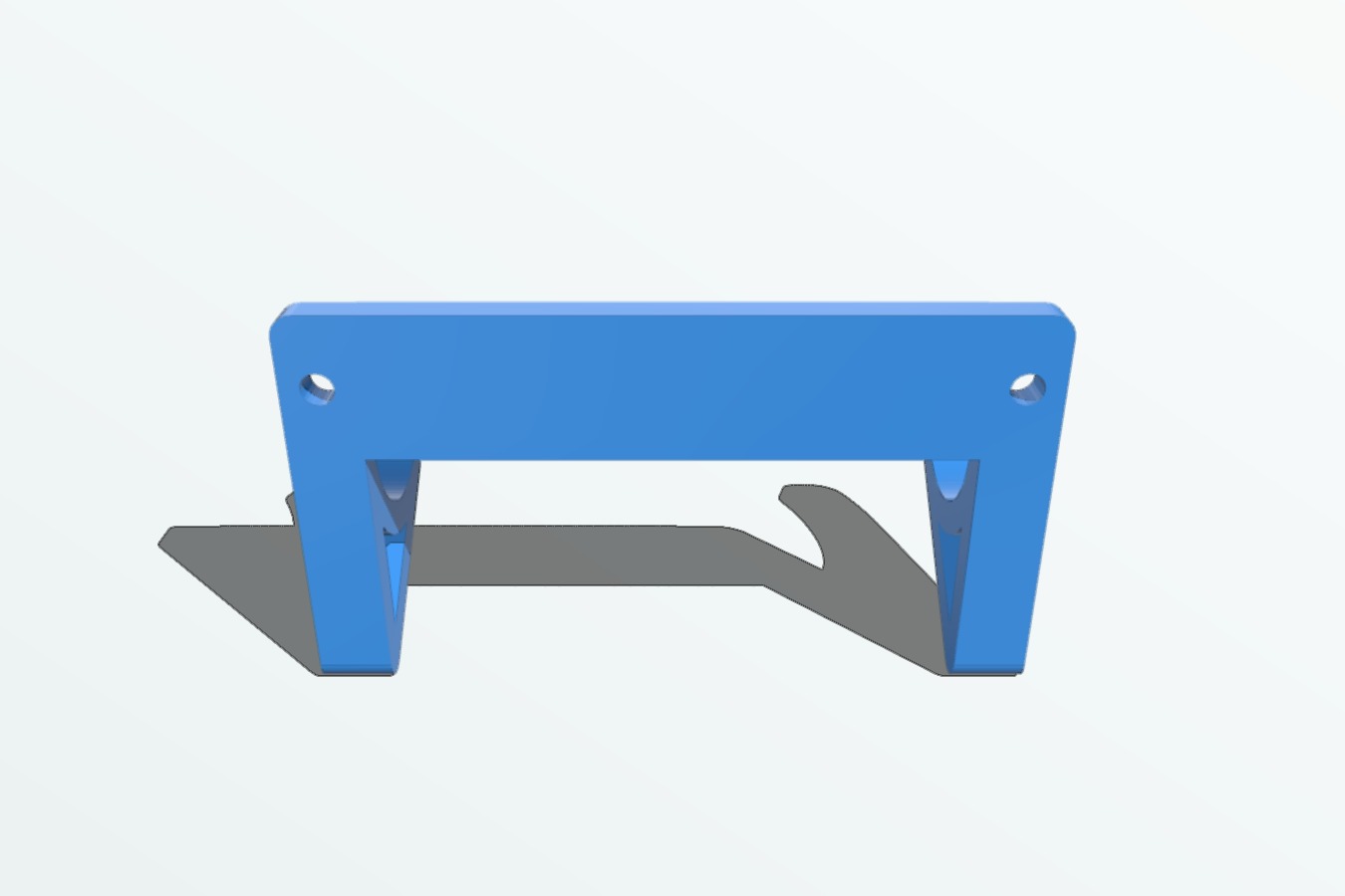 Hook for ironing board