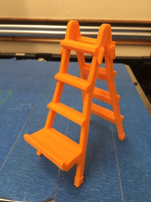 Ladder Phone Stand | 3d print model