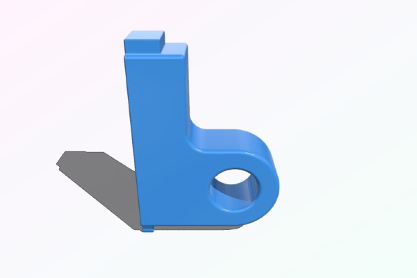 DJI Mavic 2 RC fast clip-on strap adaptor | 3d print model