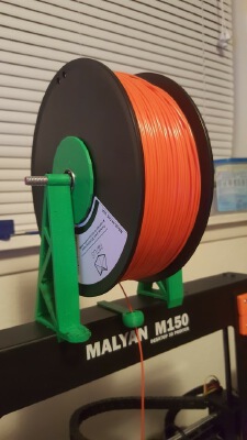 Malyan M150 bearing spool holder | 3d print model