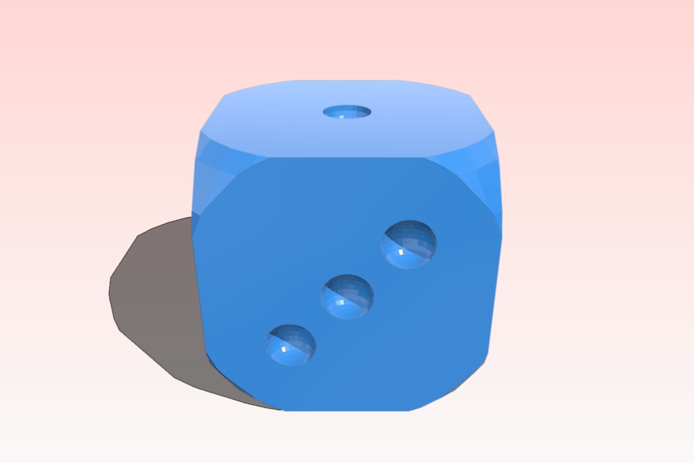 Game die dice