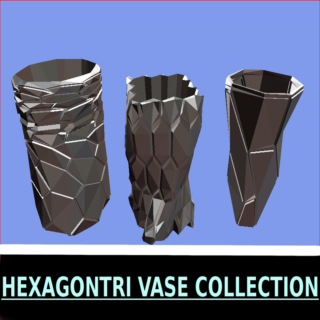 HexagonTri Vase Collection