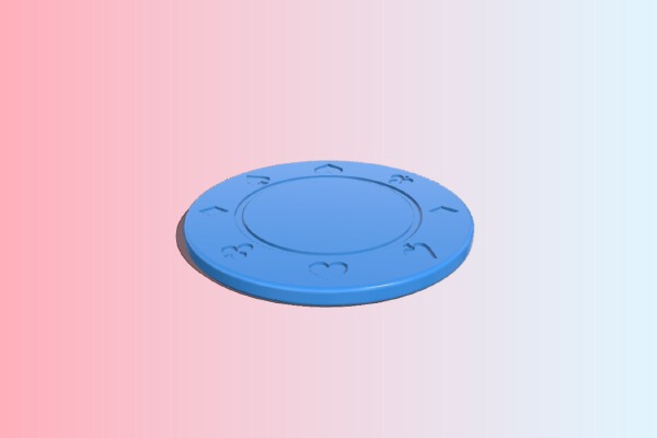 Poker chips | 3d print model