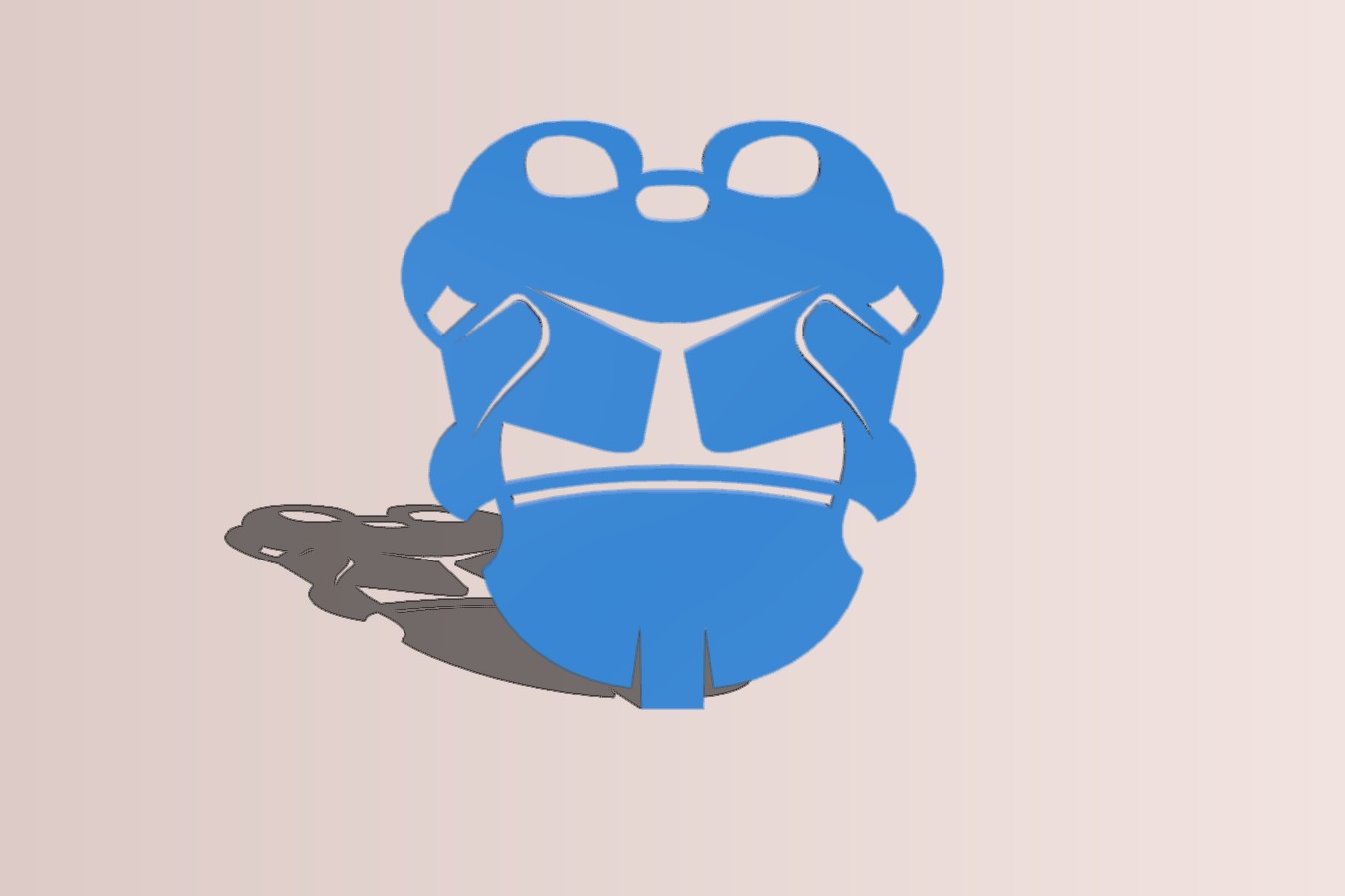 Storm trooper helmet 2d