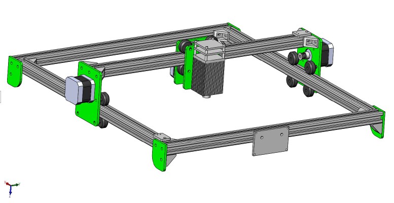 CNC Laser Engraver | 3d print model