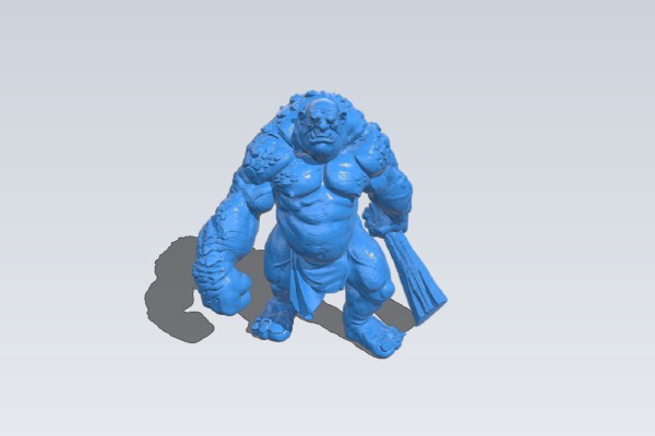Stone Troll | 3d print model