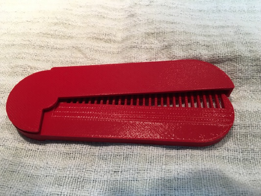 Beard Comb | 3d print model