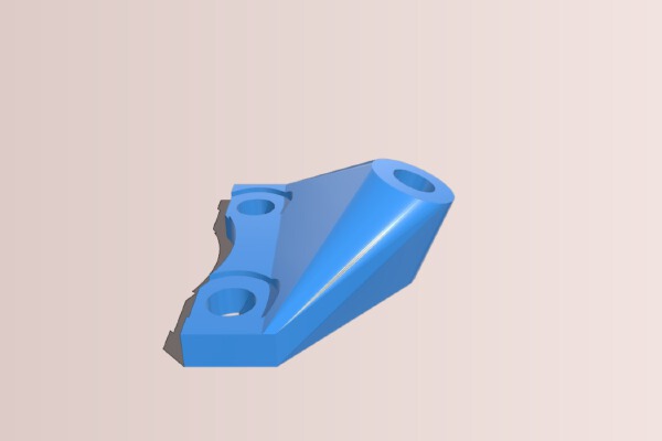Laser Cutter air nozzle for Chinese Laser Cutter | 3d print model