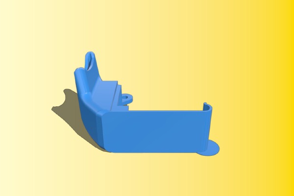 Fan Duct with Clip for CR-10s Pro V2 | 3d print model